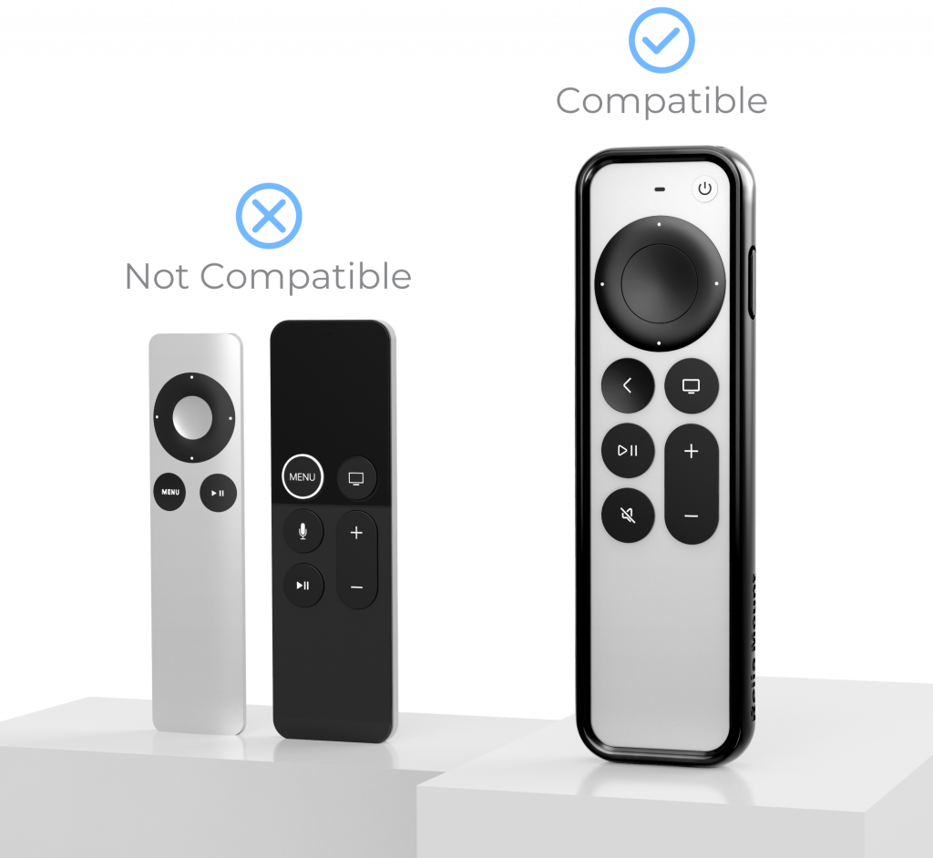 Compatible with newer Apple TV remotes